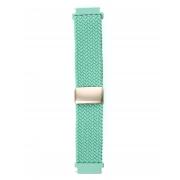Ремешок для часов UNIVERSAL "Nylon Braided Magnetic" 20 мм mint