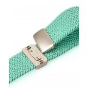 Ремешок для часов UNIVERSAL "Nylon Braided Magnetic" 20 мм mint