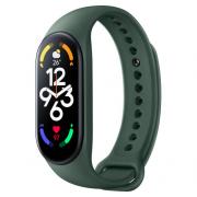 Ремешок для Mi Band 3/4 COLORS темно-зеленый