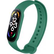 Ремешок для Mi Band 7 COLORS темно-зеленый