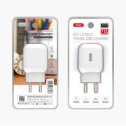 Сетевое зарядное устройство (Адаптер) XO 1USB/2.1A (L37) белый
