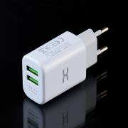 Сетевое зарядное устройство DC 2в1 Type-C 2USB/2.4A (CA-D24) белый