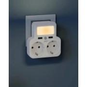 Сетевой фильтр двойник XO 2USB/ 2 OUTLET/ 2.4A (WL09) белый