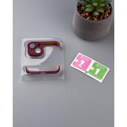 Силиконовая накладка CornerPad 3in1 для iPhone 15 Pro Max бордовый