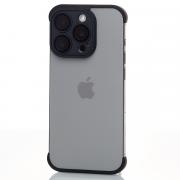 Силиконовая накладка CornerPad 3in1 для iPhone 15 Pro Max черный