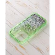 Силиконовый чехол AQUARIUM для iPhone 13 Pro зеленый