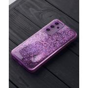 Силиконовый чехол AQUARIUM для Samsung A34 фиолетовый
