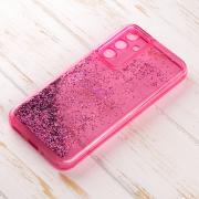 Силиконовый чехол AQUARIUM для Samsung A34 розовый