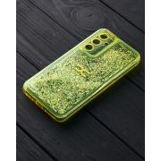 Силиконовый чехол AQUARIUM для Samsung A34 желтый