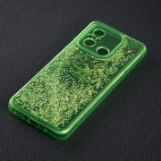 Силиконовый чехол AQUARIUM для Xiaomi Redmi 12C зеленый