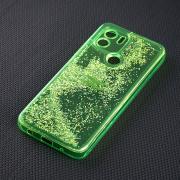 Силиконовый чехол AQUARIUM для Xiaomi Redmi A2 Plus зеленый