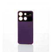 Силиконовый чехол CAMERA PROTECTION для Infinix Smart 7 HD фиолетовый