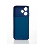 Силиконовый чехол CAMERA PROTECTION для Infinix Hot 30 Play NFC темно-синий