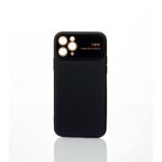 Силиконовый чехол CAMERA PROTECTION для iPhone 11 Pro Max черный
