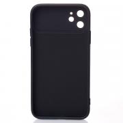 Силиконовый чехол CAMERA PROTECTION для iPhone 11 черный