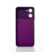 Силиконовый чехол CAMERA PROTECTION для Realme 10 4G (RMX3630) фиолетовый