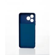 Силиконовый чехол CAMERA PROTECTION для Realme C53 темно-синий