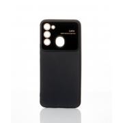 Силиконовый чехол CAMERA PROTECTION для Tecno Spark 8C (KG5k) черный