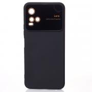 Силиконовый чехол CAMERA PROTECTION для Vivo Y21 черный