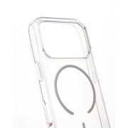 Силиконовый чехол CLEAR с поддержкой MagSafe для iPhone 18 Pro Прозрачный