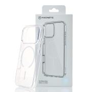 Силиконовый чехол CLEAR с поддержкой MagSafe для iPhone 18 Pro Max Прозрачный