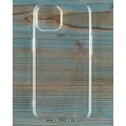 Силиконовый чехол CRYSTAL CASE для iPhone 15 Plus прозрачный
