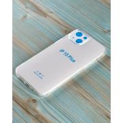 Силиконовый чехол CRYSTAL CASE для iPhone 15 Plus прозрачный