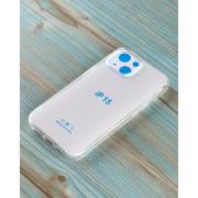 Силиконовый чехол CRYSTAL CASE для iPhone 15 прозрачный
