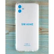 Силиконовый чехол CRYSTAL CASE для Samsung A04e прозрачный