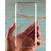 Силиконовый чехол CRYSTAL CASE для Samsung A04e прозрачный