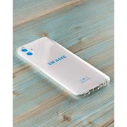 Силиконовый чехол CRYSTAL CASE для Samsung A04e прозрачный