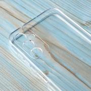 Силиконовый чехол CRYSTAL CASE для Samsung A14 прозрачный