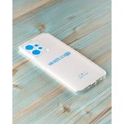 Силиконовый чехол CRYSTAL CASE для Xiaomi Redmi Note 12 4G прозрачный