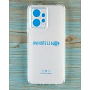 Силиконовый чехол CRYSTAL CASE для Xiaomi Redmi Note 12 4G прозрачный