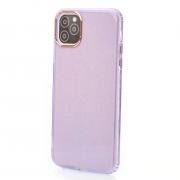 Силиконовый чехол DARK GLITTER для iPhone 11 Pro Max фиолетовый