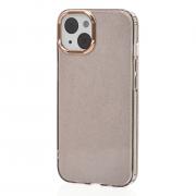 Силиконовый чехол DARK GLITTER для iPhone 14 Plus черный