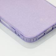 Силиконовый чехол DARK GLITTER для iPhone 16 Plus фиолетовый