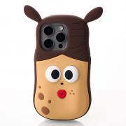 Силиконовый чехол FACE CASE для iPhone 13 Pro girl