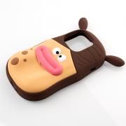 Силиконовый чехол FACE CASE для iPhone 14 boy