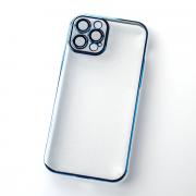 Пластиковый чехол GLITTER для iPhone 11 Pro Max синий