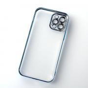 Пластиковый чехол GLITTER для iPhone 11 Pro Max синий