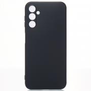 Силиконовый чехол Graphite для Samsung A14 черный