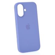 Силиконовый чехол Lux Colors с поддержкой MagSafe для iPhone 16 (AI) Periwinkle