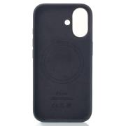 Силиконовый чехол Lux Colors с поддержкой MagSafe для iPhone 16 (AI) Black
