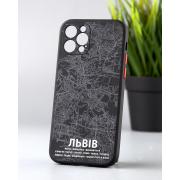 Силиконовый чехол "Міста" для iPhone 12 Pro Max Львов