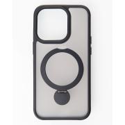 Силиконовый чехол MagSafe 360 для iPhone 11 черный