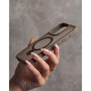Силиконовый чехол MagSafe 360 для iPhone 11 серый