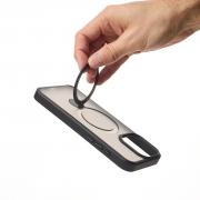 Силиконовый чехол MagSafe 360 для iPhone 13 черный