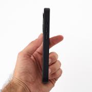 Силиконовый чехол MagSafe CAMERA GLASS PROTECTION для iPhone 16 Pro Max черный