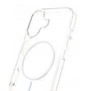 Силиконовый чехол MagSafe CLEAR для iPhone 17 Прозрачный